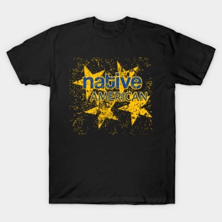 Native American And Stars T-Shirt